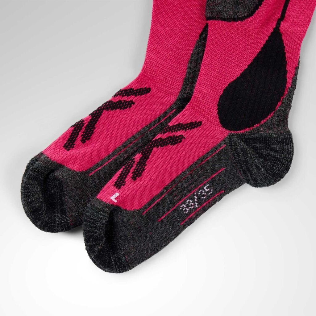 Lyžiarske ponožky Rossignol JR ESSENTIAL SKI SOCKS-ELECTRIC FUCHSIA